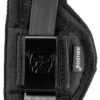 Bulldog FSN24 Extreme OWB Black Nylon Belt Loop/Clip Fits S&W J Frame Fits 2-2.50" Barrel Ambidextrous 1 55102