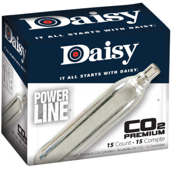 Daisy 997015611 Powerline CO2 Cylinder 12gram 15/Pack