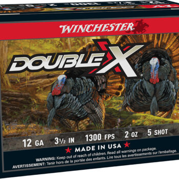 Winchester Ammo STH12355 Double X High Velocity Turkey 12Gauge 3.50" 2oz 5Shot 10 Per Box/10 Case