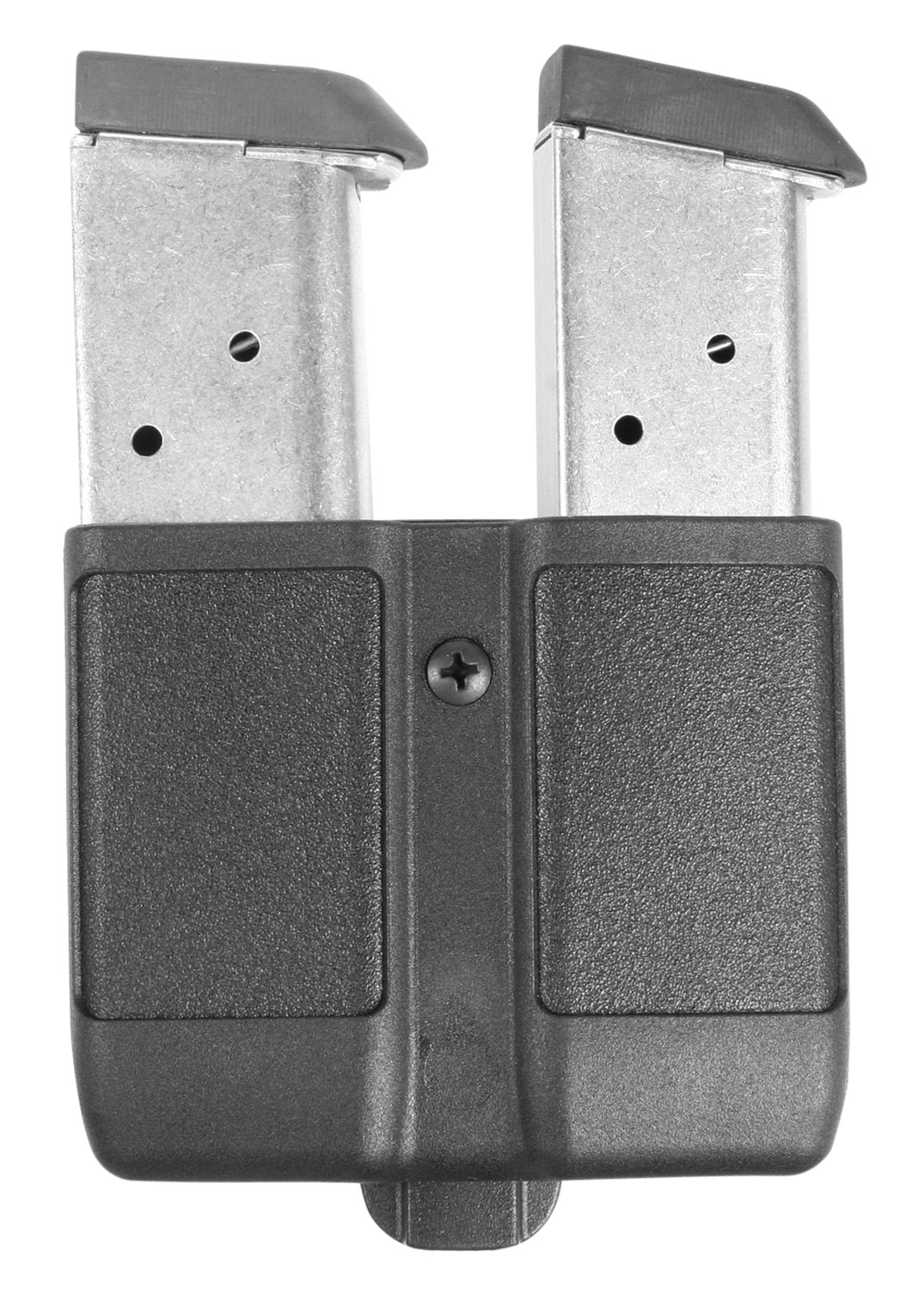 Blackhawk 410510PBK Double Mag Case Black Polymer Belt Clip Compatible w/ Single Stack 9mm/10mm/40/45/357 3 Blackhawk 410510PBK Double Mag Case Black Polymer Belt Clip Compatible w/ Single Stack 9mm/10mm/40/45/357