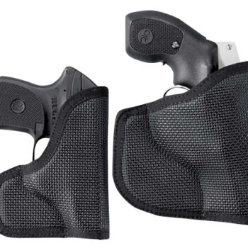DeSantis Gunhide N38BJV5Z0 Nemesis  Pocket Black Rubberized Fabric Fits Ruger LC9/Beretta NanoRight Hand
