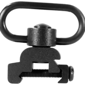 Aim Sports MT030 Sling Rail Mount  Black Anodized 1.41" Quick Detach w/Push Button Aluminum Picatinny/Weaver