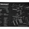 TEKMAT PISTOL MAT FOR GLOCK G5 1 TEKR17 GLOCK G5 1