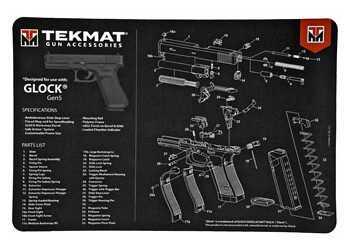 TEKMAT PISTOL MAT FOR GLOCK G5