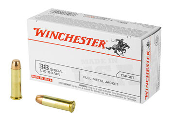 WIN USA 38SPL 130GR FMJ 50/500