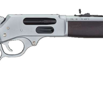 HENRY ALL- WEATHER  LG LOOP SIDE GATE LEVER ACTION RIFLE RIL 45-70 18.43 IN BBL CPSTEEL/HWOOD 4 RD