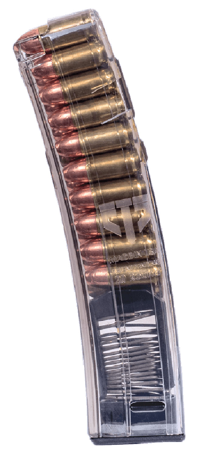 ETS Group HKMP520 Rifle Mags 20rd 9mm Luger for H&K MP5/SP5K/MP5K/94/SP89 Clear Detachable 3 ETS Group HKMP520 Rifle Mags 20rd 9mm Luger for H&K MP5/SP5K/MP5K/94/SP89 Clear Detachable