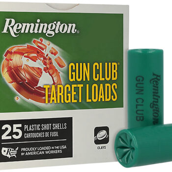 Remington Ammunition 20232 Gun Club  12Gauge 2.75" 1 1/8oz 7.5Shot 25 Per Box/10 Case