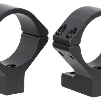 Talley 740759 Scope Mount/Ring Combo  Black Anodized Aluminum 30mm Tube Tikka T1/T1X Medium Rings 0 MOA