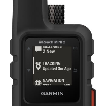 Garmin 010-02602-01 inReach Mini 2 Satcom Communication/SOS/Maps Black Internal Rechargeable Lithium Battery Bluetooth/ANT+ GPS Yes