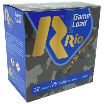 Rio Ammunition TGHV3675 Game Load High Velocity 12Gauge 2.75" 1 1/4oz 7.5Shot 25 Per Box/10 Case