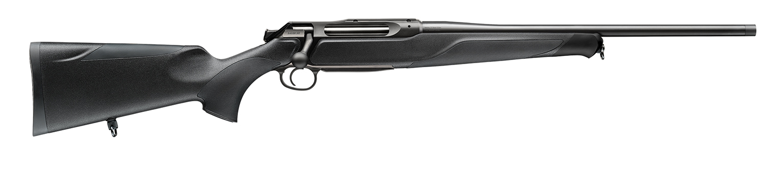 Sauer 80117630 505 XT Full Size 308 Win 3+1 22" Titanium Gray Threaded Barrel, Saddle Mount Steel Receiver, Black Fixed Synthetic Stock 3 Sauer 80117630 505 XT Full Size 308 Win 3+1 22" Titanium Gray Threaded Barrel, Saddle Mount Steel Receiver, Black Fixed Synthetic Stock