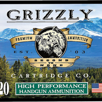 Grizzly Ammo GC10M6   10mmAuto 165gr Jacketed Hollow Point 20 Per Box/10 Case