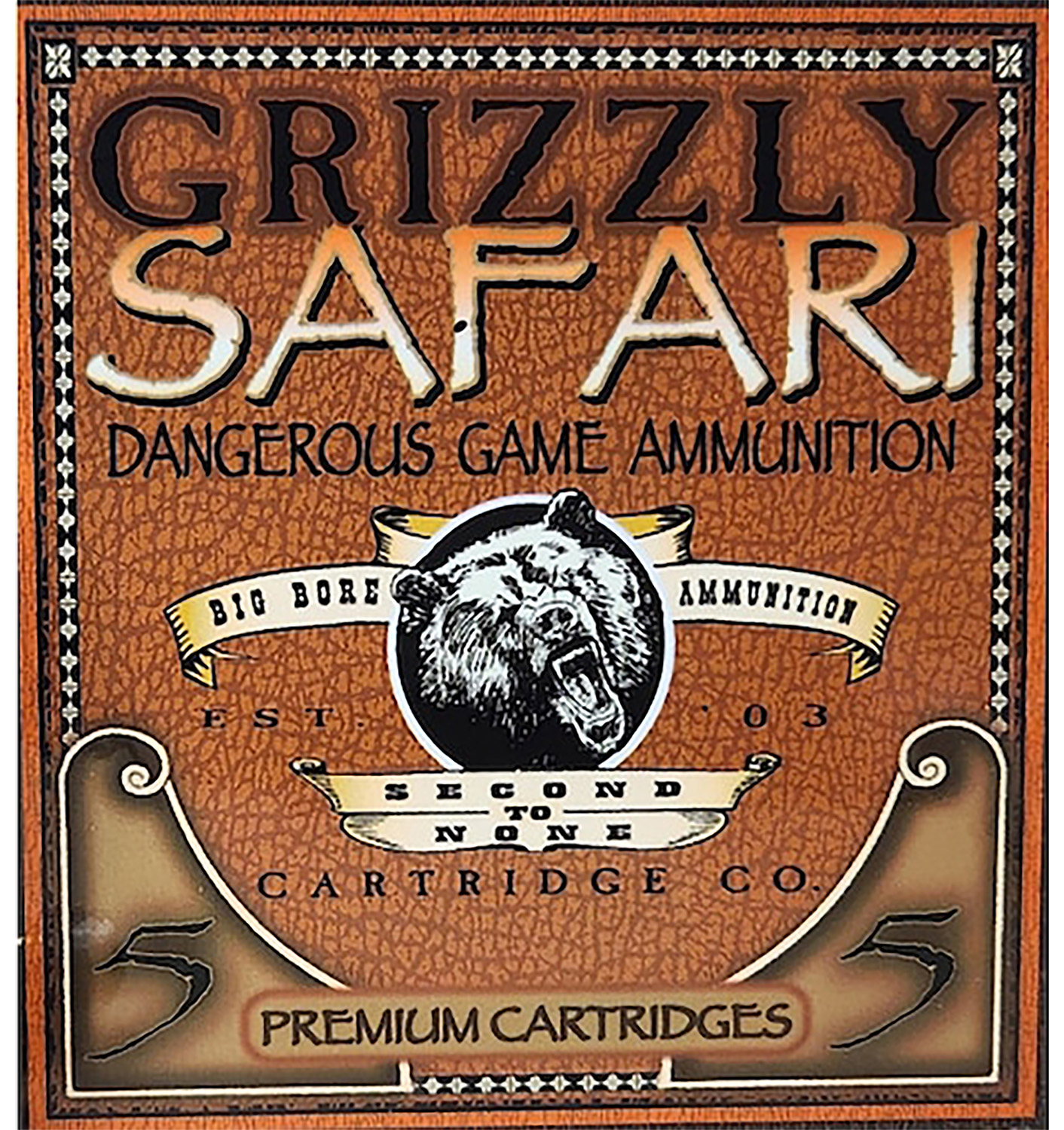 Grizzly Ammo GC47NE1 470NitroExpress 500gr Triple Shock X 5 Per Box/10 Case 3 Grizzly Ammo GC47NE1 470NitroExpress 500gr Triple Shock X 5 Per Box/10 Case