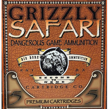 Grizzly Ammo GC5NE2   500NitroExpress 570gr Triple Shock X 5 Per Box/10 Case