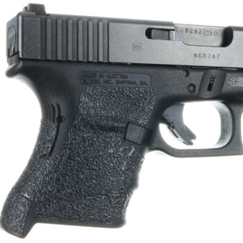Talon Grips 107R Adhesive Grip  Compatible w/ Glock 29SF/30SF/30S/36 Gen3, Black Textured Rubber