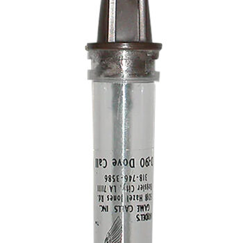 Haydel's Game Calls D90 Dove  Open Call Mourning Doves Sounds Attracts Doves Clear Acrylic