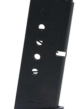 ProMag SMI20 Standard  6rd 380 ACP Fits S&W Bodyguard Blued Steel