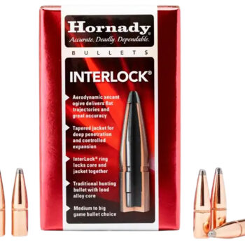 Hornady 3031 InterLock  30 Cal .308 150 gr Spire Point 100 Per Box/ 15 Case