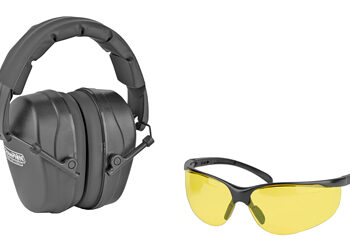 CHAMPION SHOOTING EYE/EAR COMBO BLK