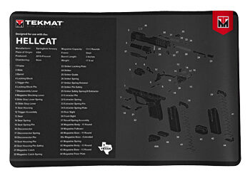 TEKMAT PISTOL MAT SPRNGFLD HELLCAT