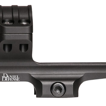 Daniel Defense 0304707276 Optic Mount Scope Mount/Ring Combo Black Aluminum 1" Tube