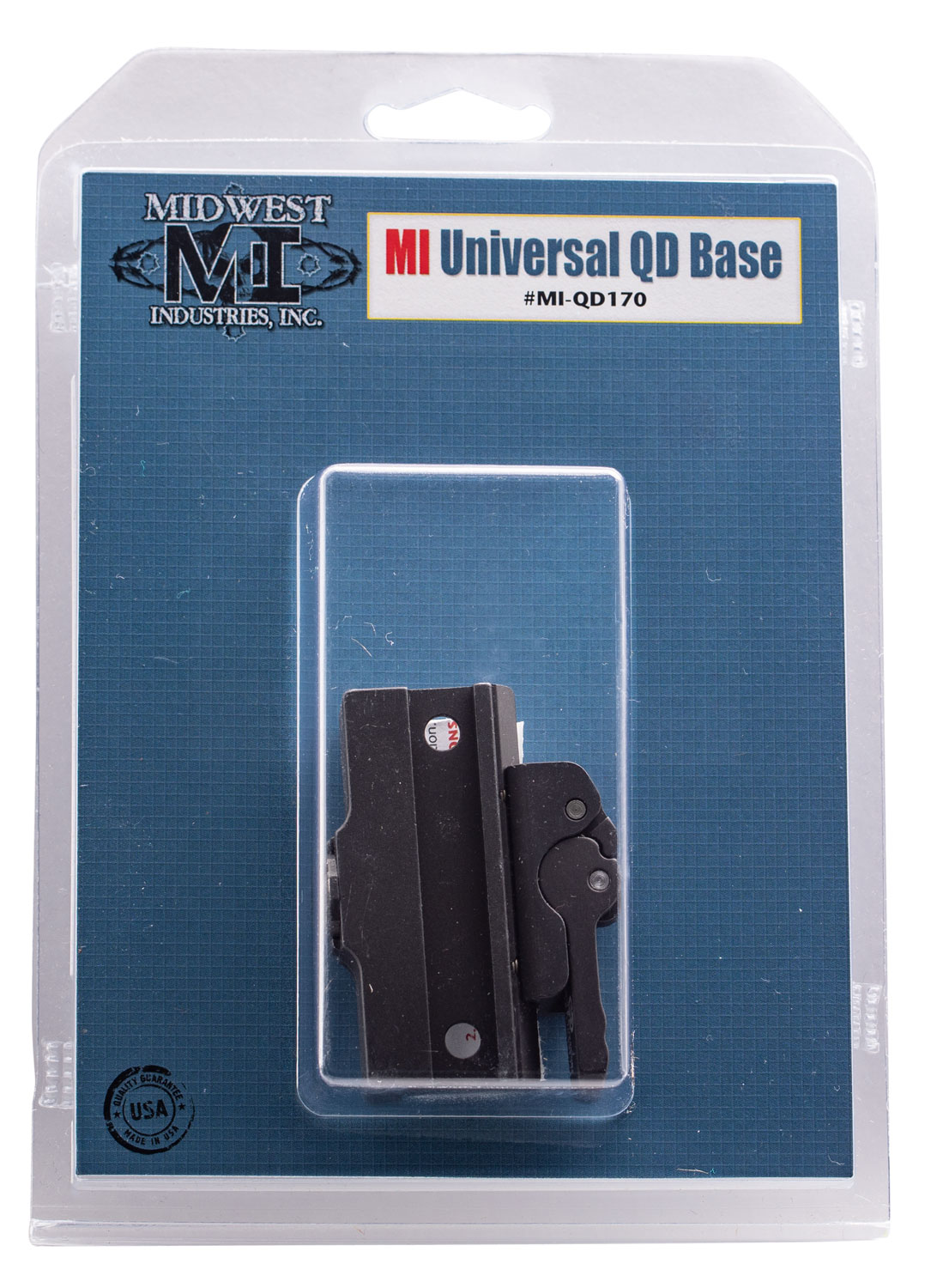 Midwest Industries MIQD170 Universal QD Base Black Hardcoat Anodized 3 Midwest Industries MIQD170 Universal QD Base Black Hardcoat Anodized