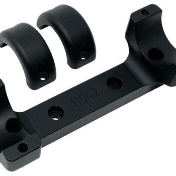 DNZ 11042 Game Reaper-Traditions Scope Mount/Ring Combo Matte Black 1"