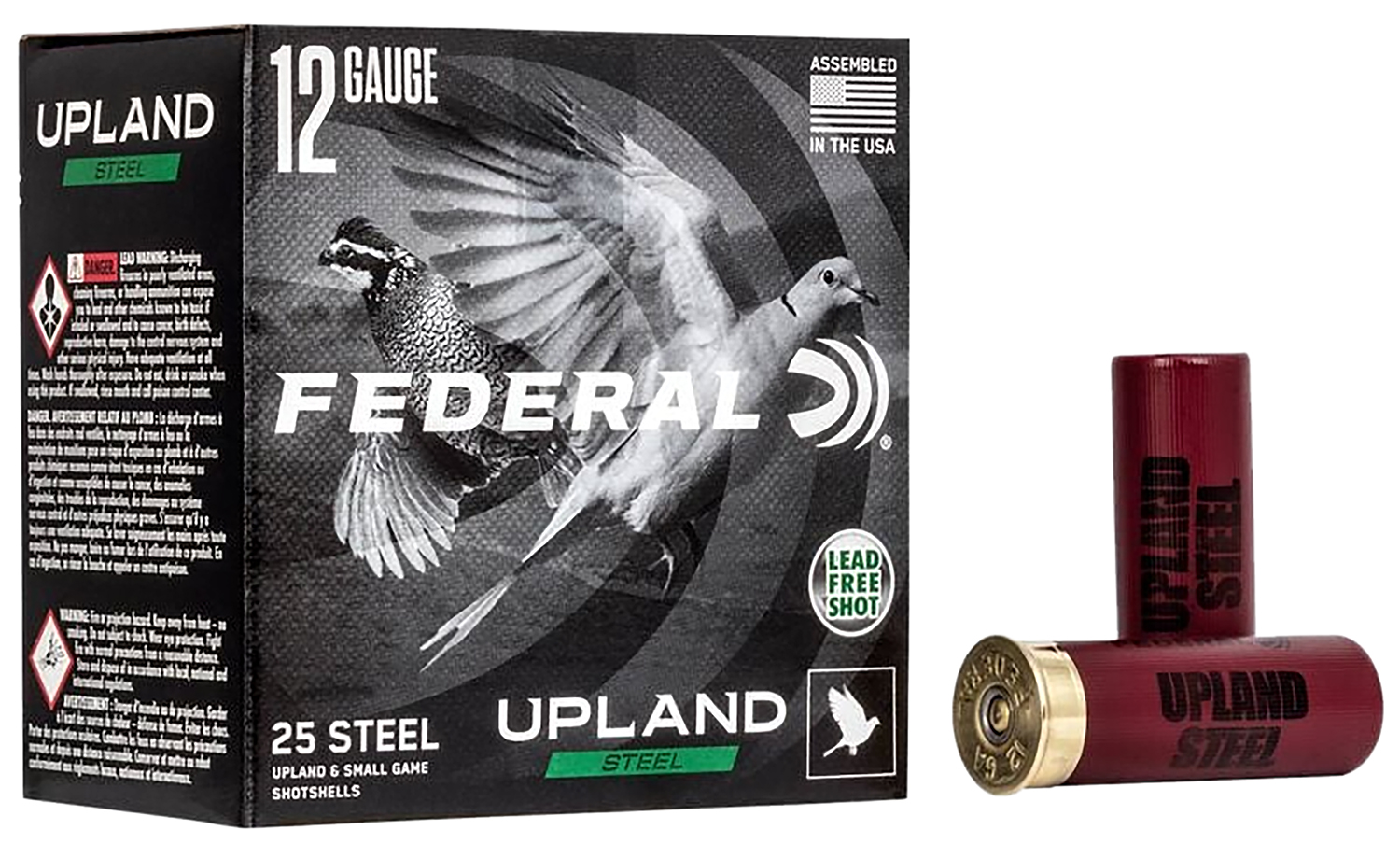 Federal USH1275 Upland Field & Range 12Gauge 2.75" 1 1/8oz 7.5Shot 25 Per Box/10 Case 3 Federal USH1275 Upland Field & Range 12Gauge 2.75" 1 1/8oz 7.5Shot 25 Per Box/10 Case