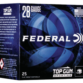 Federal TGS282175 Top Gun  28Gauge 2.75" 3/4oz 7.5Shot 25 Per Box/10 Case