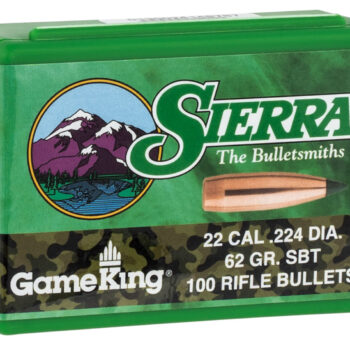 Sierra 9362 GameKing  62gr Spitzer Boat Tail 100/Box