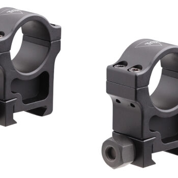 Trijicon AC22006 Riflescope Rings  Black Hardcoat Anodized  1"  Extra High
