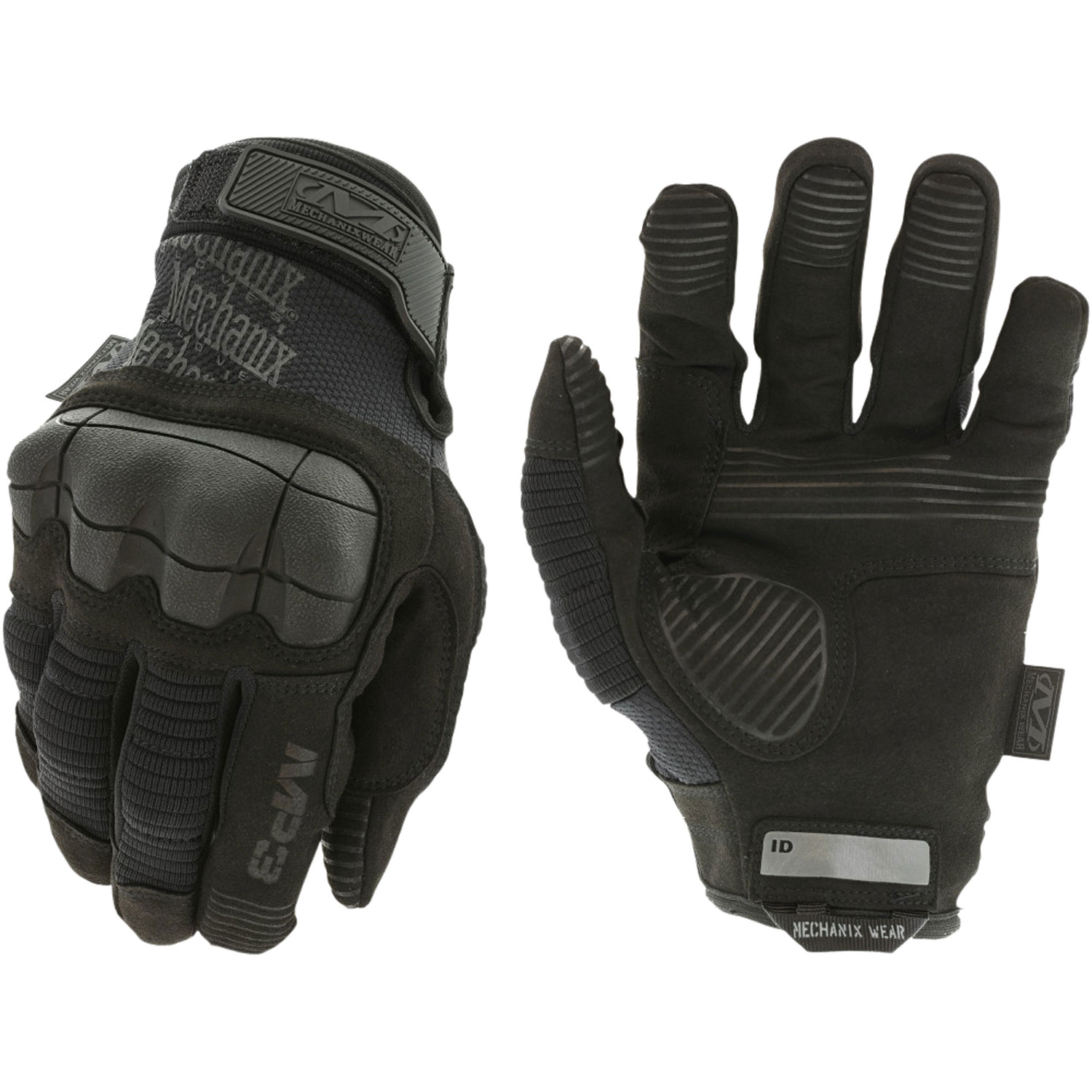 Mechanix Wear MP355010 M-Pact 3 Black Synthetic Leather Large Velcro Closure 3 Mechanix Wear MP355010 M-Pact 3 Black Synthetic Leather Large Velcro Closure