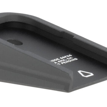 Strike Industries GALBPBK Base Plate  Compatible w/Glock Except 20/21/26/27/33/39, Black Aluminum