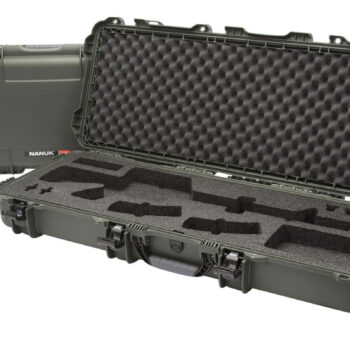 Nanuk 990AR06 990 AR15 Case Waterproof Olive Resin w/ Foam Padding for AR-Platform