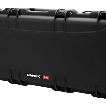 Nanuk 985AR01 985 AR15 Case Black NK-7 Resin w/ Foam Padding Wheels & Handle