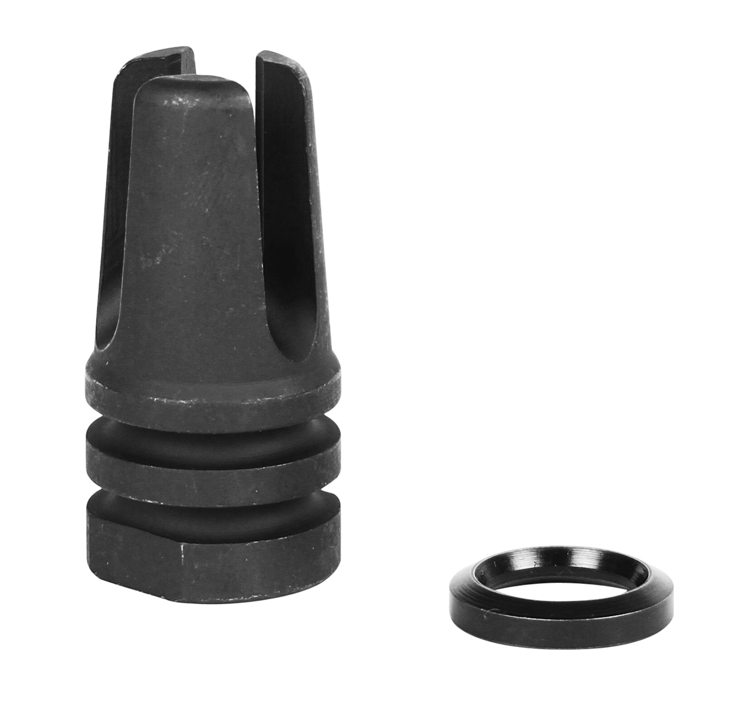 LBE Unlimited ARFH3PNG Three Prong Flash Hider Black 1215 Steel with 1/2"-28 tpi Threads for 5.56x45mm NATO AR-15 3 LBE Unlimited ARFH3PNG Three Prong Flash Hider Black 1215 Steel with 1/2"-28 tpi Threads for 5.56x45mm NATO AR-15