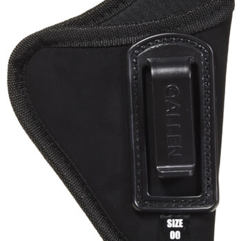 Allen 44600 Inside-The-Pant Conceal Carry Holster Size 00 IWB Black Ultrasuede Fabric, Fits Small/Medium DA Revolvers, Belt Mount Clip, Right Hand