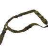 Rukx Gear ATICT1PSG Tactical Single Point Sling Green Nylon Adjustable Bungee 1 133881