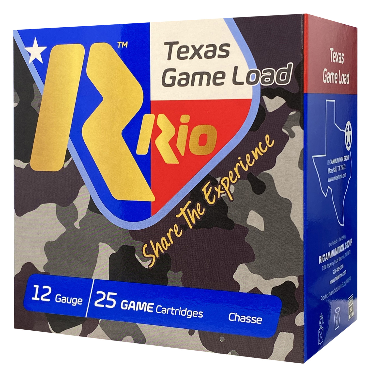 Rio Ammunition TGHV368 Texas Game Load High Velocity 12Gauge 2.75" 1 1/4oz 8Shot 25 Per Box/10 Case 3 Rio Ammunition TGHV368 Texas Game Load High Velocity 12Gauge 2.75" 1 1/4oz 8Shot 25 Per Box/10 Case