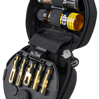 Otis FG753G 3-Gun Competition Cleaning Kit Multi-Caliber 12 Gauge Firearm Type Universal Bronze Bristle