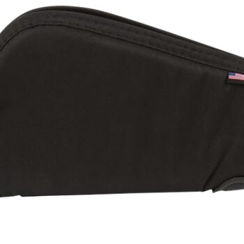 Allen 7411 Locking Handgun Case Black Endura, YKK Zippers & Foam Padding Includes 2 Keys 11" L