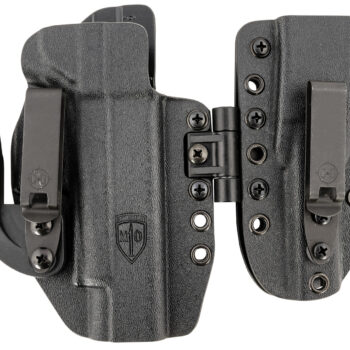 C&G Holsters 0080100 MOD 1 Holster System IWB Black Kydex Belt Clip Fits Sig Glock 48/MOS Right Hand