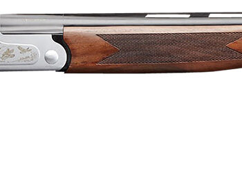 Charles Daly 930343 202  28 Gauge 3" 2rd 26" Blued Vent Rib Barrel, Silver Engraved Receiver, Walnut Wood Fixed Checkered Stock Right Hand