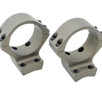Talley SB730735 Scope Mount/Ring Combo  Smoked Bronze Cerakote 30mm Tube Fits X-Bolt Low Rings