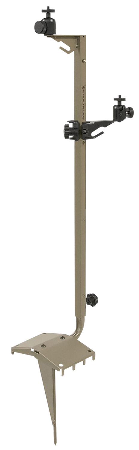 Stealth Cam STCCSMP Mounting Post Tan Steel 29-49" High 3 Stealth Cam STCCSMP Mounting Post Tan Steel 29-49" High