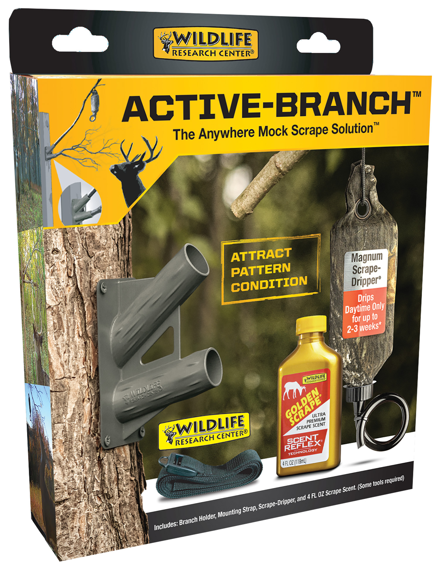 WILD 393 ACTIVE-BRANCH MOCK SCRAPE KIT 3 WILD 393 ACTIVE-BRANCH MOCK SCRAPE KIT