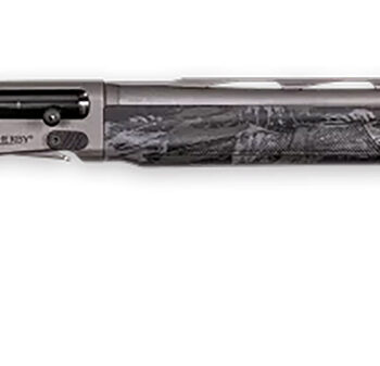 Weatherby XST1228SMG Sorix  Full Size 12 Gauge Semi-Auto 3.50" 2+1 28" Gray Cerakote Vent Rib Barrel & Drilled & Tapped Steel Receiver, Storm Camo Synthetic Stock w/Adj Shim, Ambidextrous