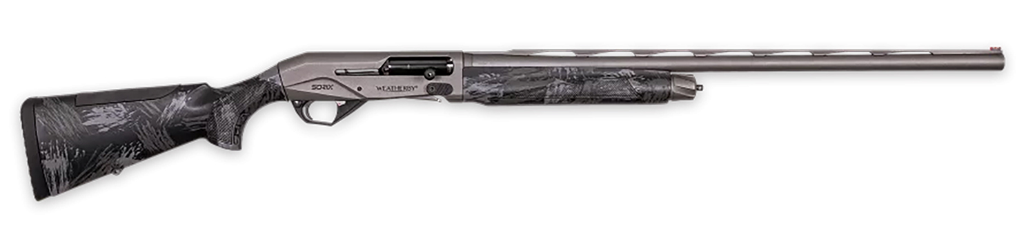 Weatherby XST1228SMG Sorix Full Size 12 Gauge Semi-Auto 3.50" 2+1 28" Gray Cerakote Vent Rib Barrel & Drilled & Tapped Steel Receiver, Storm Camo Synthetic Stock w/Adj Shim, Ambidextrous 3 Weatherby XST1228SMG Sorix Full Size 12 Gauge Semi-Auto 3.50" 2+1 28" Gray Cerakote Vent Rib Barrel & Drilled & Tapped Steel Receiver, Storm Camo Synthetic Stock w/Adj Shim, Ambidextrous
