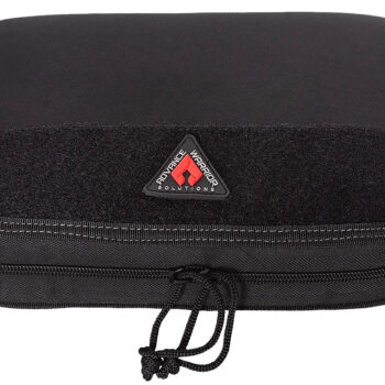 Advance Warrior Solutions SPC9 Single Pistol Case  9.50" Long Black Durable Soft Fabric Compatible w/ Most Standard Sized Pistols